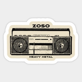 Zoso Sticker